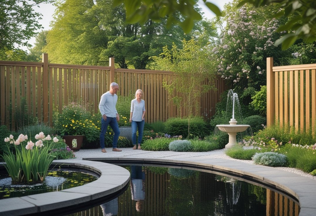 Saadan skaber du en harmonisk have med hegn og vandspil